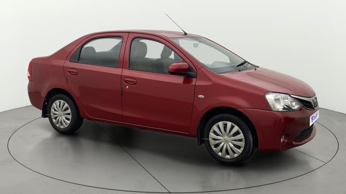 2015 Toyota Etios G, Petrol, Manual, 33,984 km, Right Front Diagonal