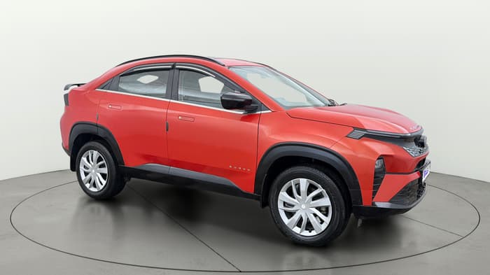 2024 Tata Curvv Pure Plus S 1.2 Petrol 7DCA, Petrol, Automatic, 31,348 km, Right Front Diagonal