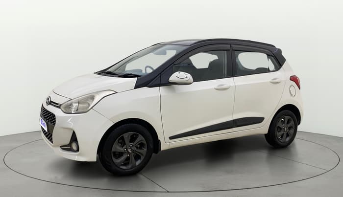 2018 Hyundai Grand i10 SPORTZ 1.2 KAPPA VTVT DUAL TONE, Petrol, Manual, 72,314 km, Left Front Diagonal