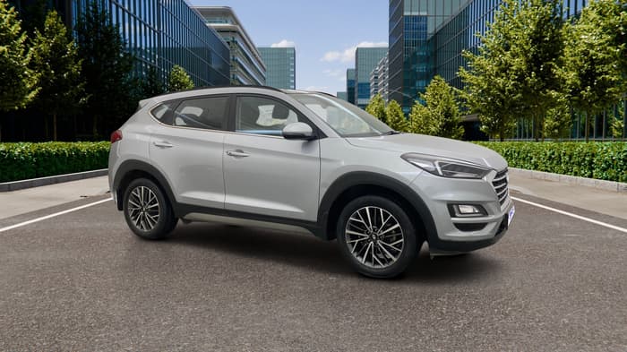 2021 Hyundai Tucson GLS 2WD AT PETROL, Petrol, Automatic, 51,739 km, Right Front Diagonal