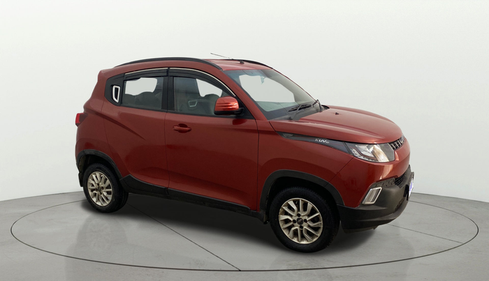 2016 Mahindra Kuv100 K8 6 STR, Petrol, Manual, 54,693 km, Right Front Diagonal