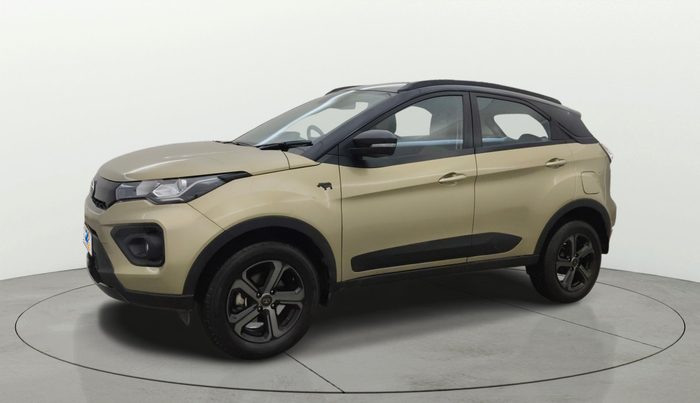 2022 Tata NEXON XZA PLUS (PREMIUM) KAZIRANGA PETROL, Petrol, Automatic, 52,830 km, Left Front Diagonal