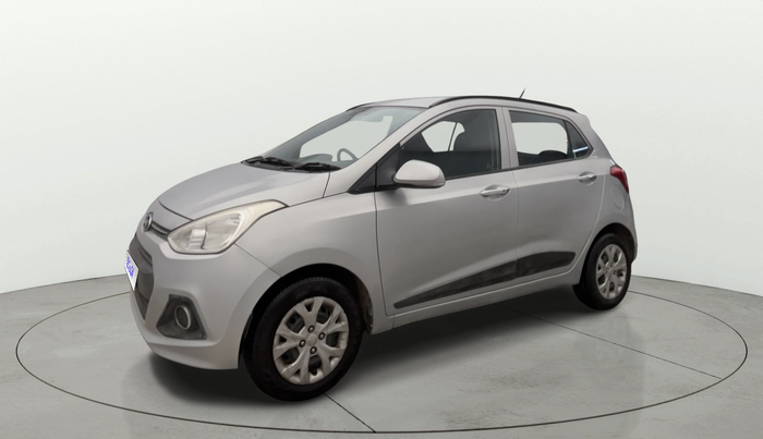 2014 Hyundai Grand i10 SPORTZ 1.2 KAPPA VTVT, Petrol, Manual, 33,268 km, Left Front Diagonal