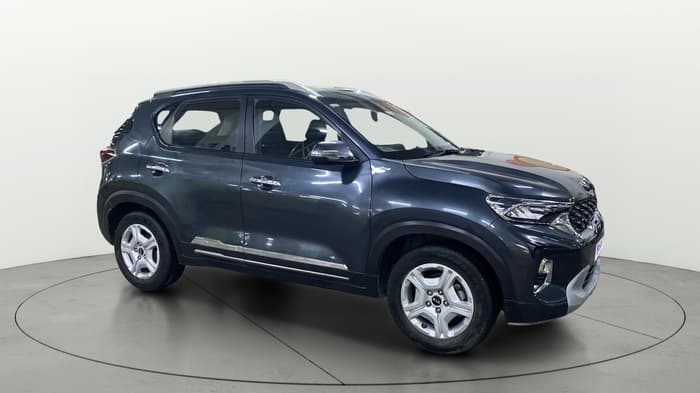 2020 KIA SONET HTX 1.0 IMT, Petrol, Manual, 47,172 km, Right Front Diagonal