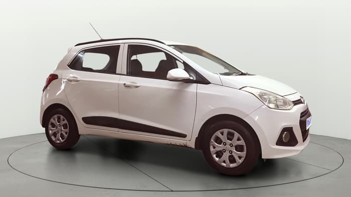 2015 Hyundai Grand i10 SPORTZ 1.2 KAPPA VTVT, Petrol, Manual, 79,729 km, Right Front Diagonal
