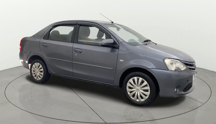 2013 Toyota Etios G, Petrol, Manual, 82,968 km, Right Front Diagonal