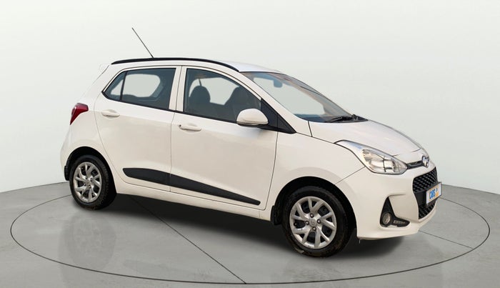 2019 Hyundai Grand i10 SPORTZ 1.2 KAPPA VTVT, Petrol, Manual, 33,118 km, Right Front Diagonal