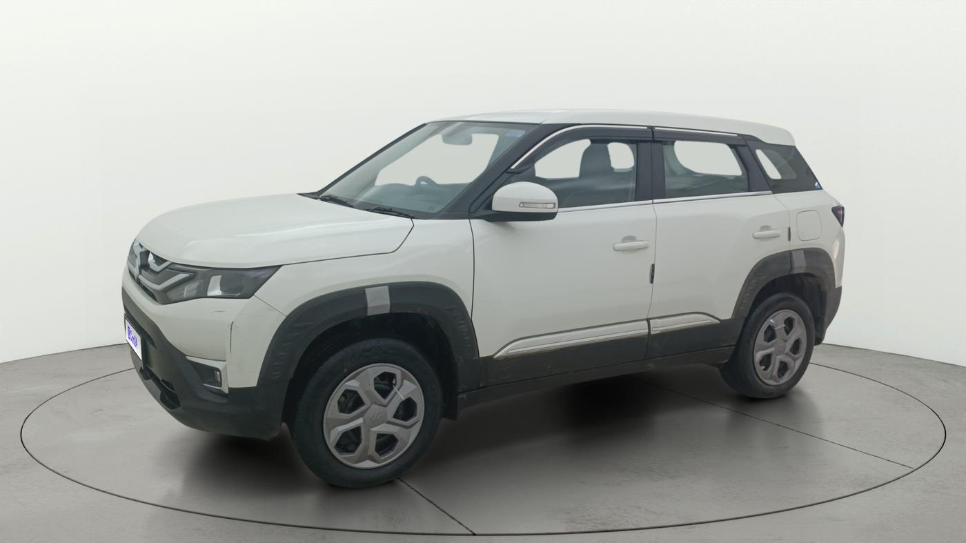 2024 Maruti BREZZA VXI AT SMART HYBRID, Petrol, Automatic, 19,851 km, Left Front Diagonal