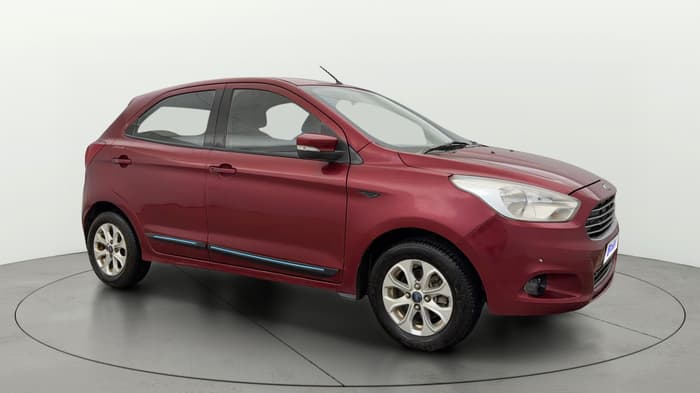 2017 Ford New Figo TITANIUM 1.2 PETROL MT, Petrol, Manual, 78,396 km, Right Front Diagonal