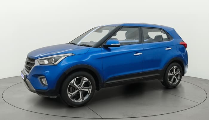 2018 Hyundai Creta SX AT 1.6 PETROL, Petrol, Automatic, 30,314 km, Left Front Diagonal