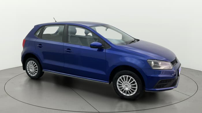 2019 Volkswagen Polo TRENDLINE 1.0L, Petrol, Manual, 1,01,069 km, Right Front Diagonal