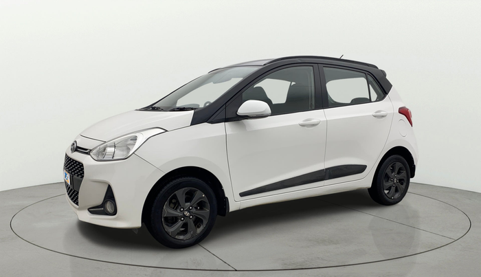 2018 Hyundai Grand i10 SPORTZ 1.2 KAPPA VTVT DUAL TONE, Petrol, Manual, 37,040 km, Left Front Diagonal