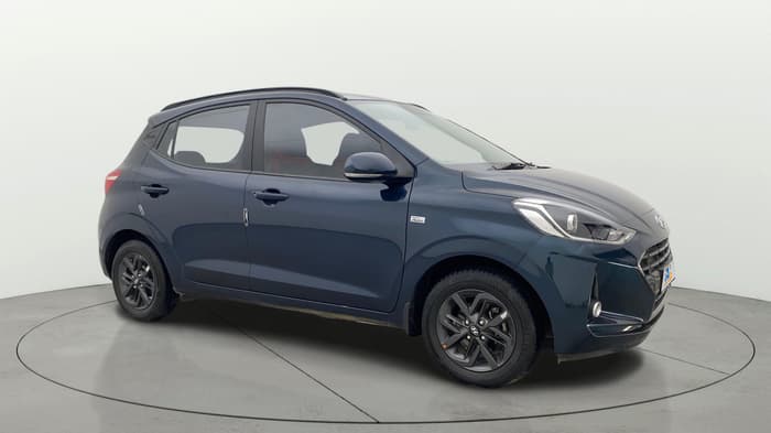2021 Hyundai GRAND I10 NIOS SPORTZ AMT 1.2 KAPPA VTVT, Petrol, Automatic, 22,711 km, Right Front Diagonal