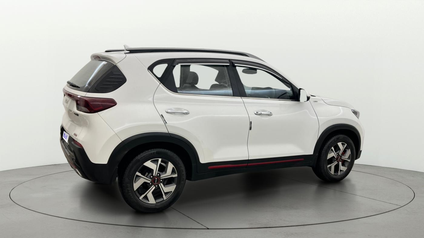 2021 KIA SONET GTX PLUS 1.0 IMT, Petrol, Manual, 27,495 km, Right Back Diagonal
