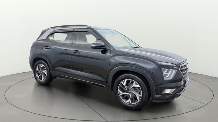 2022 Hyundai Creta SX (O) 1.4 TURBO DCT, Petrol, Automatic, 76,680 km, Right Front Diagonal