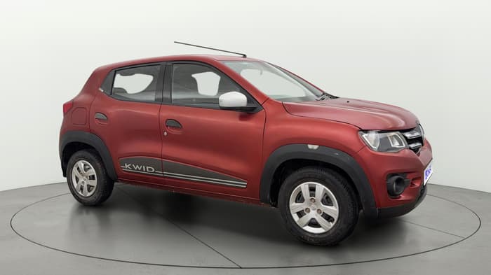 2019 Renault Kwid RXT 1.0 AMT (O), Petrol, Automatic, 19,555 km, Right Front Diagonal