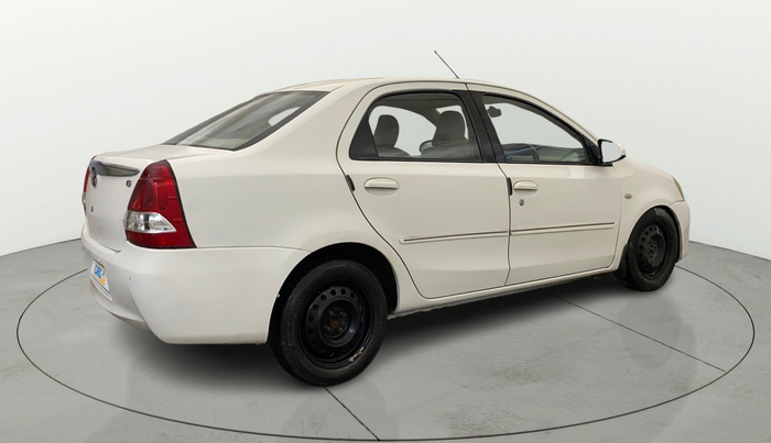 2014 Toyota Etios G, Petrol, Manual, 59,366 km, Right Back Diagonal