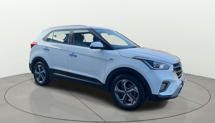 2018 Hyundai Creta SX AT 1.6 PETROL, Petrol, Automatic, 31,014 km, Right Front Diagonal