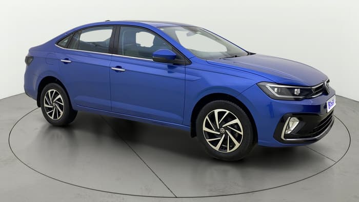 2022 Volkswagen VIRTUS TOPLINE TSI 1.0 AT, Petrol, Automatic, 95,842 km, Right Front Diagonal