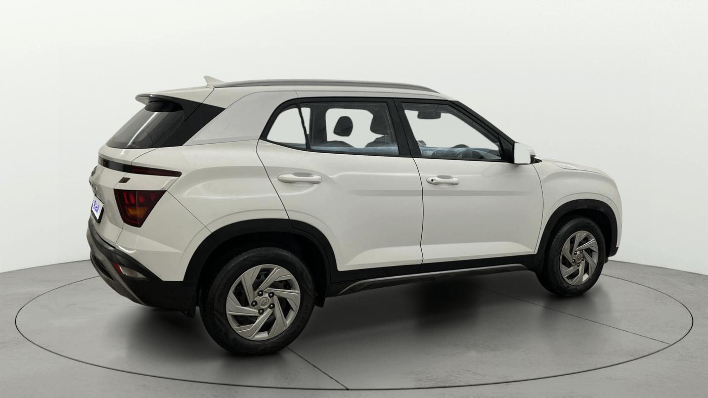 2021 Hyundai Creta EX 1.5 PETROL, Petrol, Manual, 1,13,971 km, Right Back Diagonal