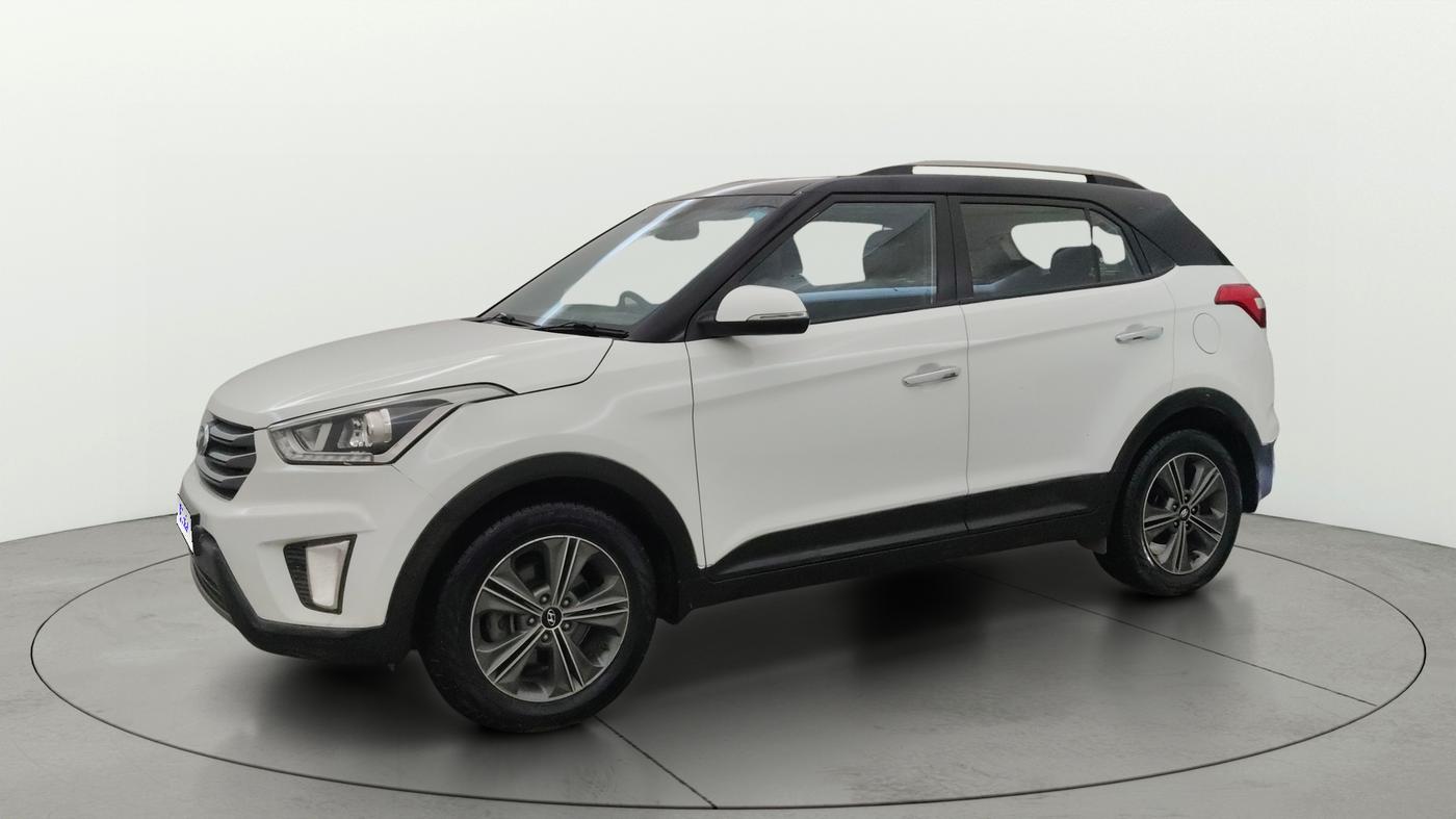 2016 Hyundai Creta SX PLUS AT 1.6 PETROL, Petrol, Automatic, 1,17,164 km, Left Front Diagonal