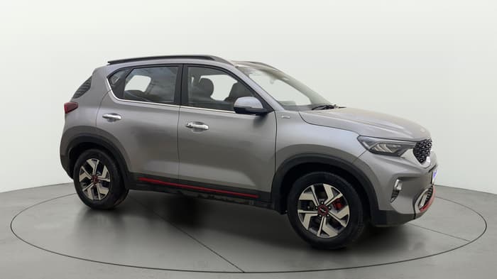 2021 KIA SONET GTX PLUS 1.0 IMT, Petrol, Manual, 62,398 km, Right Front Diagonal