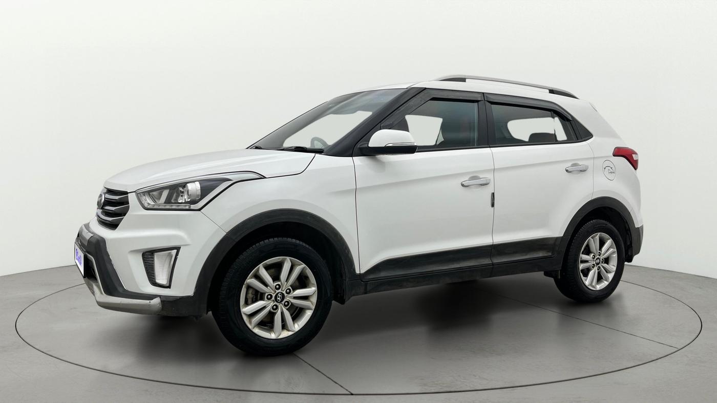 2017 Hyundai Creta SX PLUS 1.6 PETROL, Petrol, Manual, 84,654 km, Left Front Diagonal