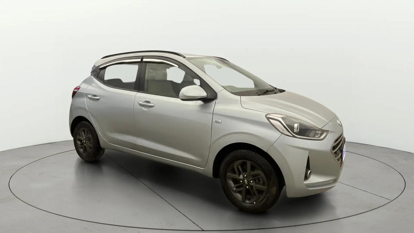 2020 Hyundai GRAND I10 NIOS SPORTZ AMT 1.2 KAPPA VTVT, Petrol, Automatic, 68,596 km, Right Front Diagonal