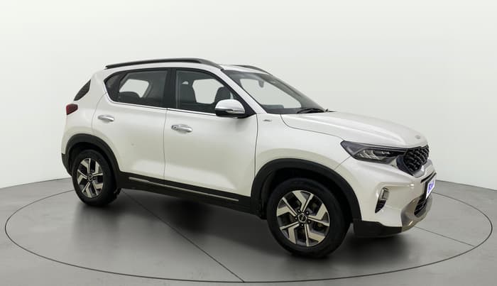 2021 KIA SONET HTX 1.0 IMT, Petrol, Manual, 60,596 km, Right Front Diagonal