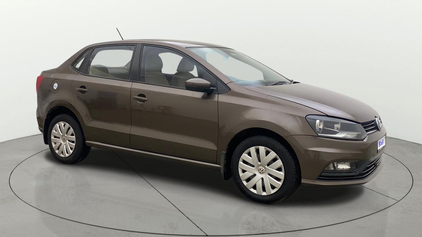 2017 Volkswagen Ameo COMFORTLINE 1.5 AT, Diesel, Automatic, 89,547 km, Right Front Diagonal