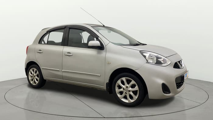 2013 Nissan Micra XV CVT, Petrol, Automatic, 1,07,997 km, Right Front Diagonal