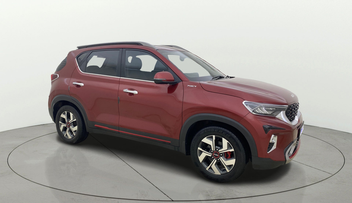 2021 KIA SONET GTX PLUS 1.0 DCT, Petrol, Automatic, 32,267 km, Right Front Diagonal