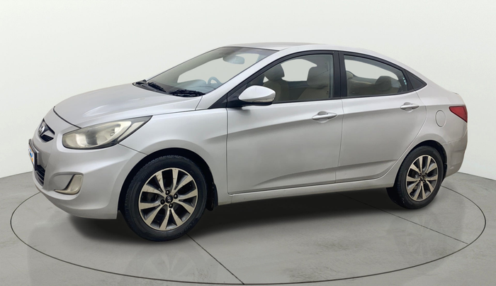 2014 Hyundai Verna FLUIDIC 1.6 CRDI SX, Diesel, Manual, 1,44,910 km, Left Front Diagonal