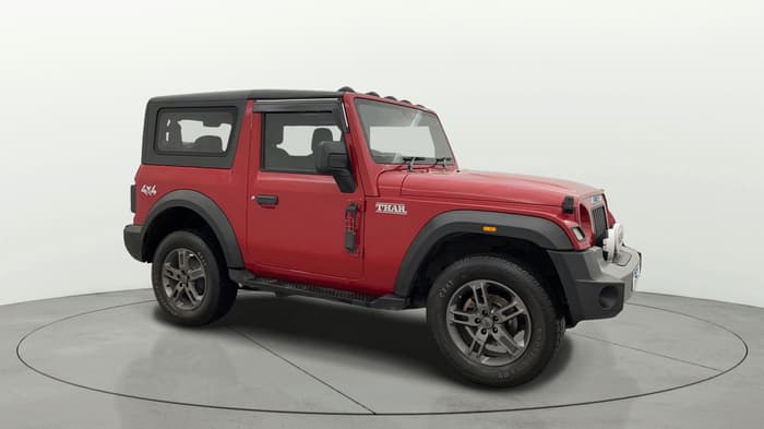 2020 Mahindra Thar LX HARD TOP 4WD MT, Diesel, Manual, 56,739 km, Right Front Diagonal