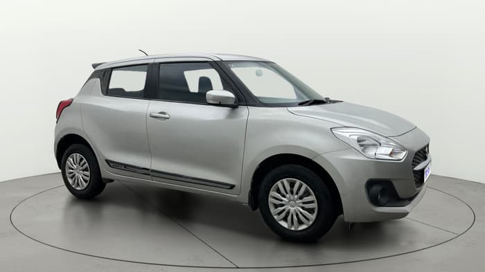2021 Maruti Swift VXI, Petrol, Manual, 90,667 km, Right Front Diagonal
