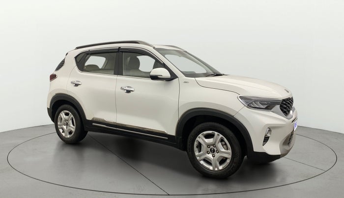 2021 KIA SONET HTX 1.0 IMT, Petrol, Manual, 39,788 km, Right Front Diagonal