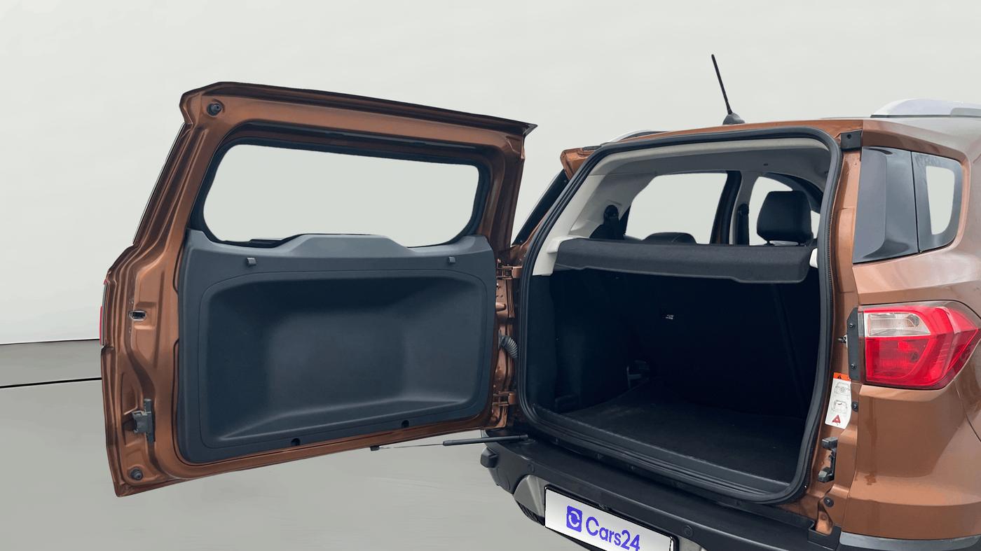 2019 Ford Ecosport TITANIUM + 1.5L PETROL AT, Petrol, Automatic, 51,195 km, Boot Door Open