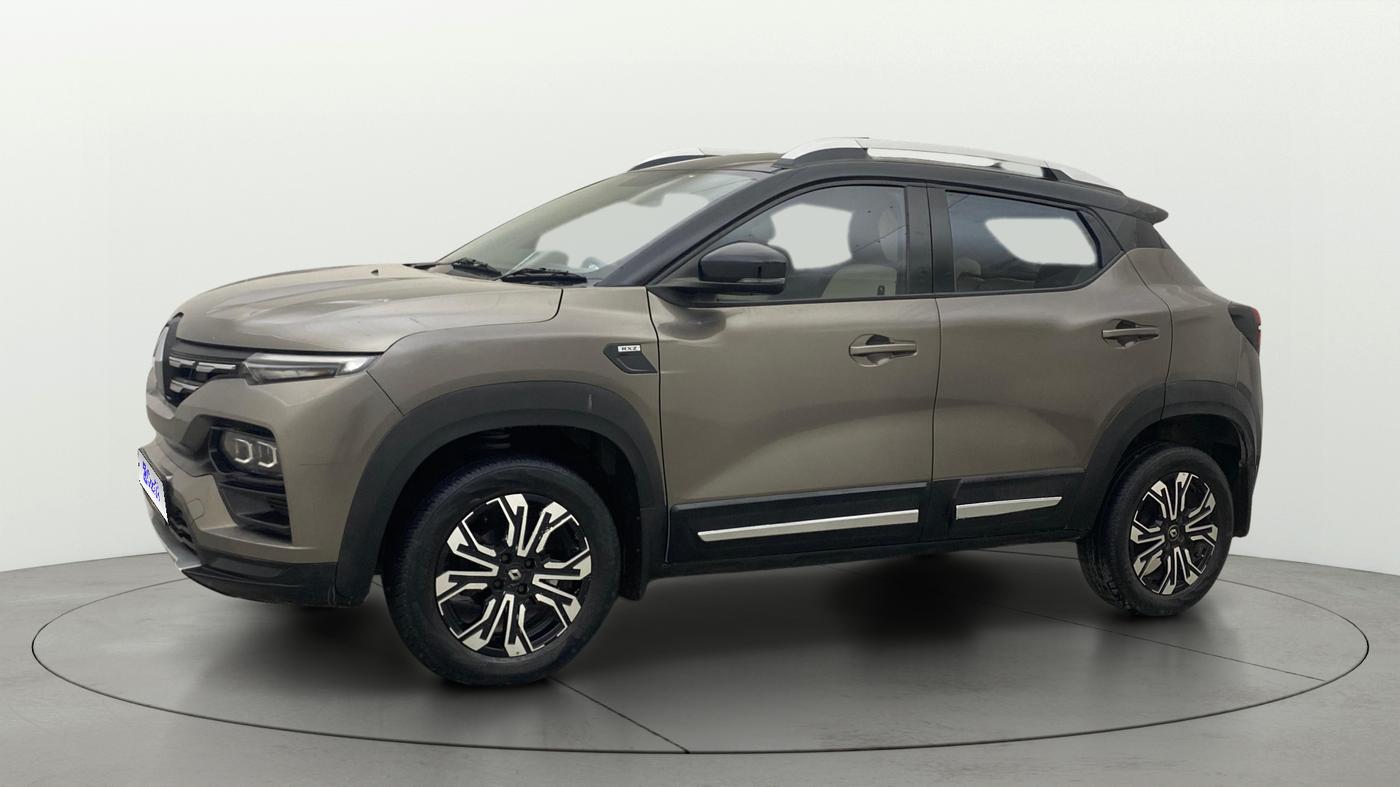 2021 Renault Kiger RXZ TURBO CVT DUAL TONE, Petrol, Automatic, 33,297 km, Left Front Diagonal