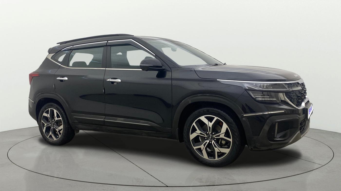 2023 KIA SELTOS  GTX Plus 1.5 Turbo Petrol DCT, Petrol, Automatic, 31,697 km, Right Front Diagonal