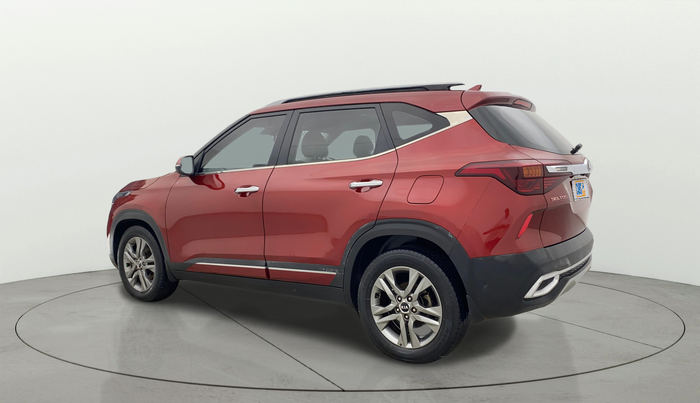 2020 KIA SELTOS HTX IVT 1.5 PETROL, Petrol, Automatic, 76,401 km, Left Back Diagonal