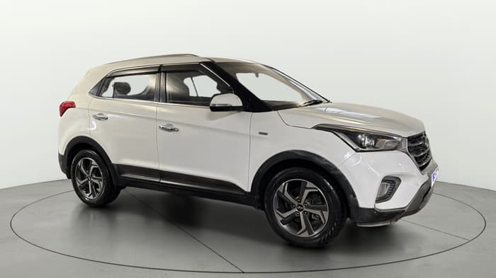 2018 Hyundai Creta SX AT 1.6 PETROL, Petrol, Automatic, 56,177 km, Right Front Diagonal