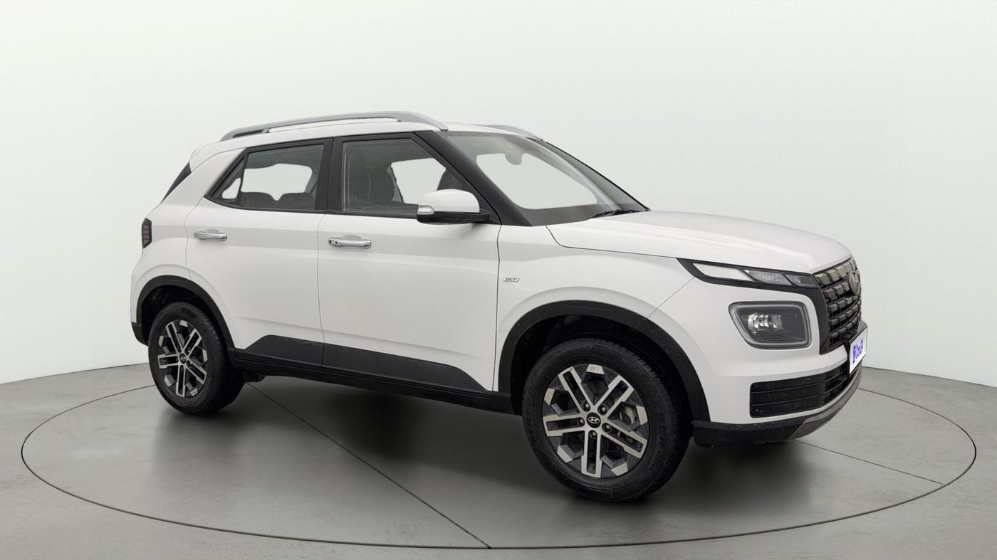 2023 Hyundai VENUE SX (O) 1.0 TURBO DCT, Petrol, Automatic, 11,677 km, Right Front Diagonal