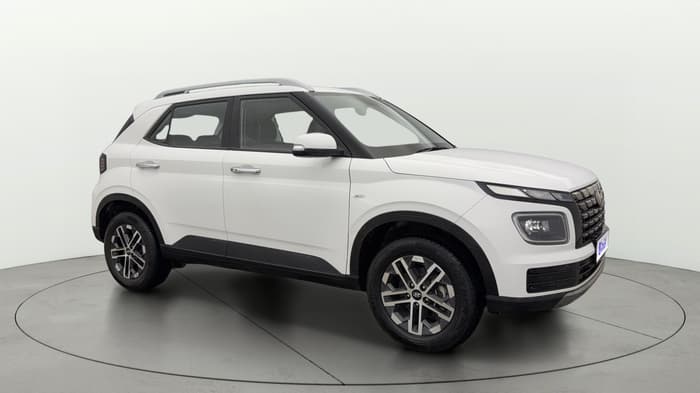 2023 Hyundai VENUE SX (O) 1.0 TURBO DCT, Petrol, Automatic, 11,677 km, Right Front Diagonal