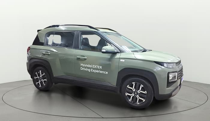 2023 Hyundai EXTER SX(O) CONNECT 1.2 AMT, Petrol, Automatic, 26,727 km, Right Front Diagonal