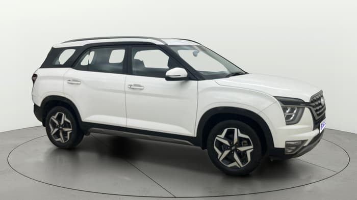 2024 Hyundai ALCAZAR PRESTIGE 1.5 TURBO PETROL MT 7STR, Petrol, Manual, 51,975 km, Right Front Diagonal