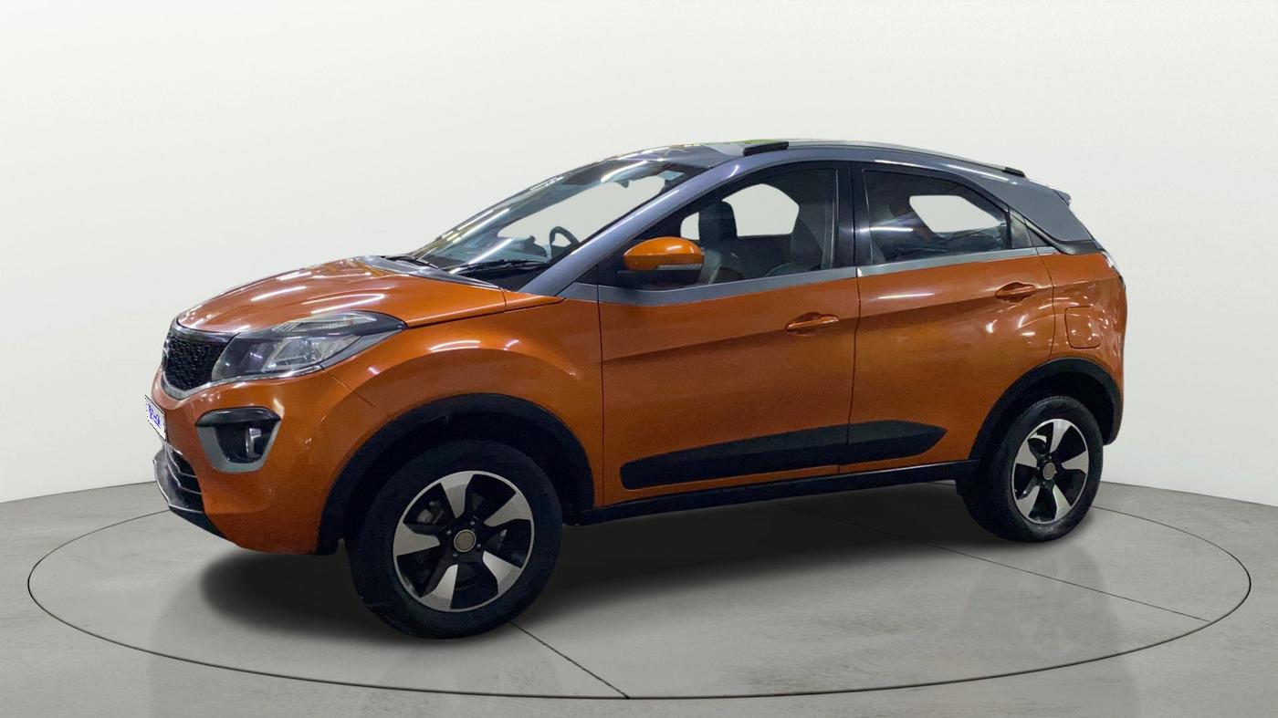 2018 Tata NEXON XZA PLUS PETROL DUAL TONE, Petrol, Automatic, 81,203 km, Left Front Diagonal