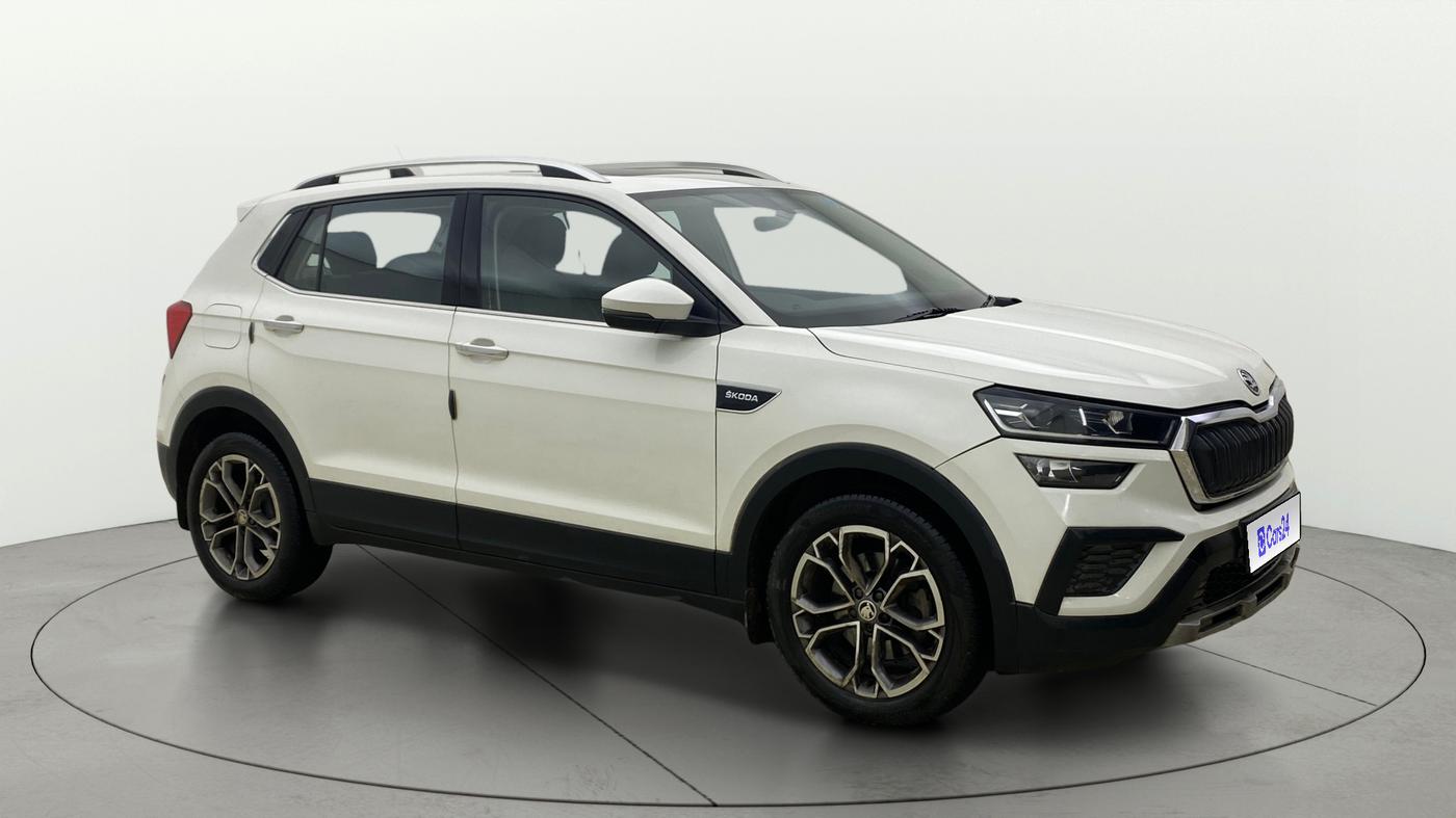 2022 Skoda KUSHAQ STYLE 1.5L TSI DSG, Petrol, Automatic, 69,308 km, Right Front Diagonal