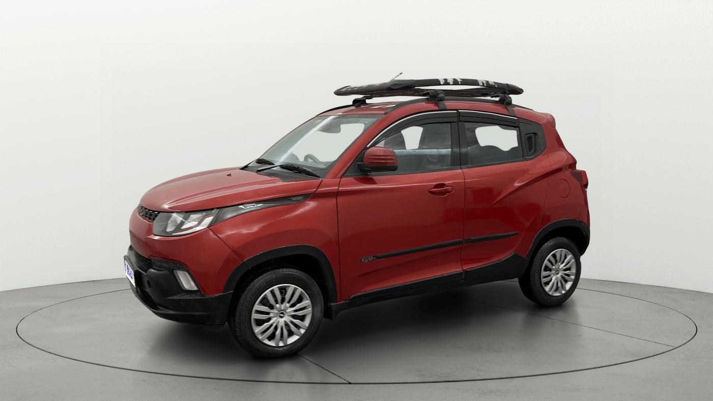 2016 Mahindra Kuv100 K6 6 STR, Petrol, Manual, 58,190 km, Left Front Diagonal
