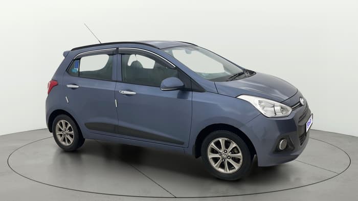 2015 Hyundai Grand i10 ASTA (O) 1.2 KAPPA VTVT, Petrol, Manual, 61,211 km, Right Front Diagonal