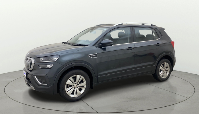 2022 Skoda KUSHAQ AMBITION 1.0L TSI AT, Petrol, Automatic, 24,579 km, Left Front Diagonal